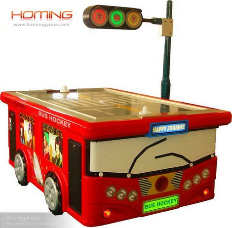 BUS HOCKEY redemption game machine,air hockey online��Air Hockey Game